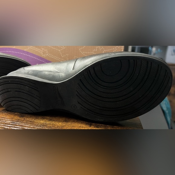 Dansko Ann Nappa black comforter shoes women’s Sz 37 - Picture 3 of 6